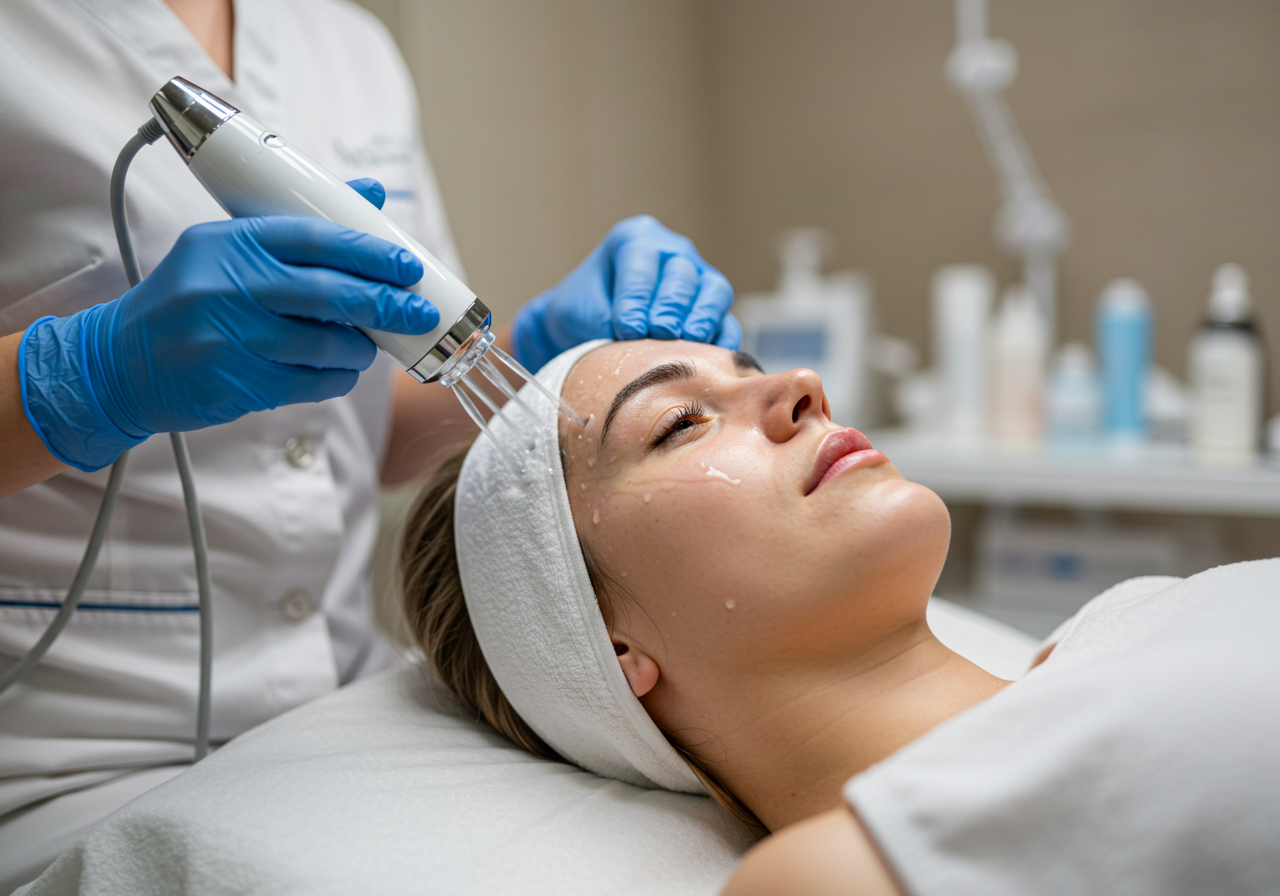 Aqua Facial Gesichtsbehandlung